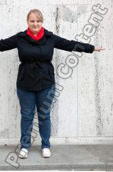 Whole Body Woman T poses Casual Average Street photo references